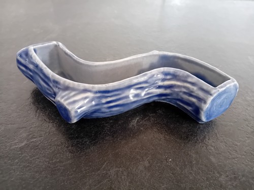 Posy vase vintage log - vase, shaped