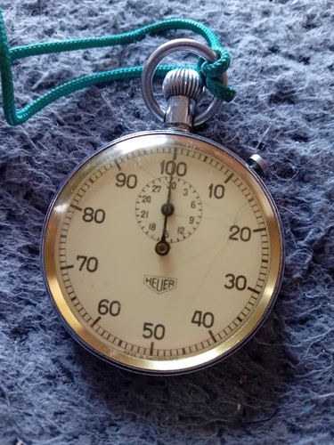 Heuer split action stopwatch - heuer,