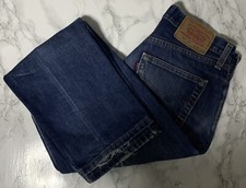 Levi's 521 02 Blue Jeans W32 L30 Distressed