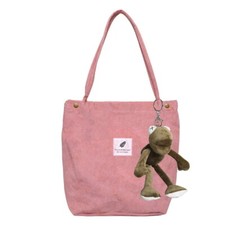 Women Canvas Corduroy Tote Bags Handbag Ladies Messenger Shoulder Bag Travel