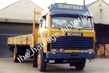 THH Truck Photos - Scania 81 - Scan Truck.