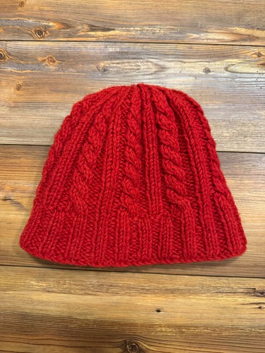 Aran sweater market red - aran,