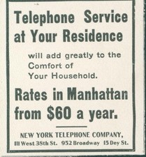 1900 New York Telephone
