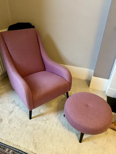 Stylish wool upholstered - stylish,