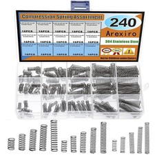 240pcs 15 Sizes Compression