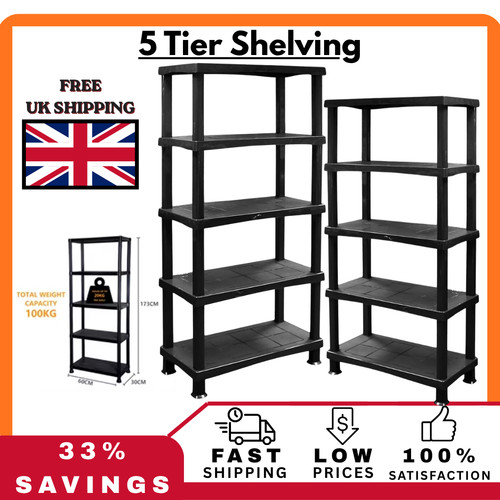 Tier plastic shelving - tier,