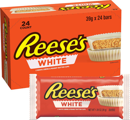 Reese white chocolate peanut - white,
