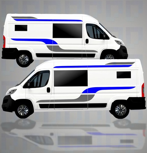 Two colour sleek side stripes - two-colour,