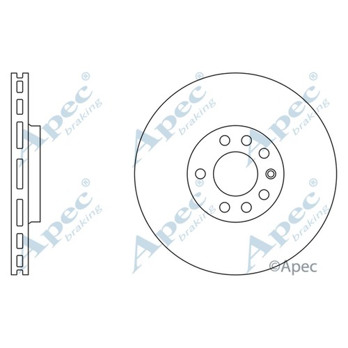 Brake discs vented for saab - brake,