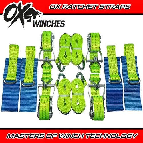 Recovery truck ratchet - truck, straps