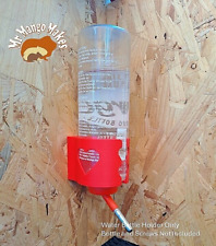 Heart Wall Mounted Water Bottle Holder for Rabbit, Guinea Pig, Rat, Hamster Mice