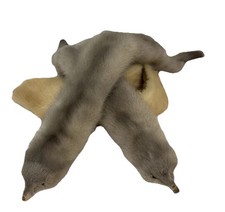 Vintage pelts mink light grey - pelts,