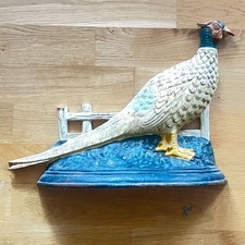 Antique cast iron pheasant