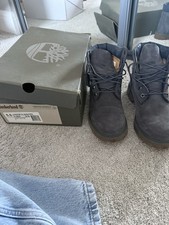 Juniors Grey Timberland Boots