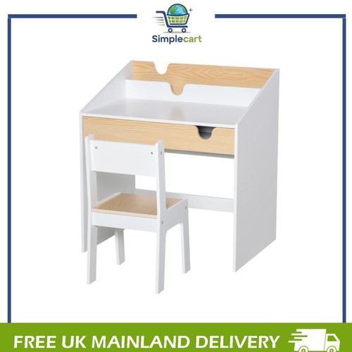 Two piece kids desk - two-piece, and