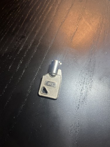 Vintage barrel key code - barrel, 001