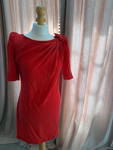 Maje red silk mini - maje,