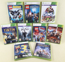 Xbox 360 kids game bundle joblot inc Lego Minecraft Sims Toy Story & more