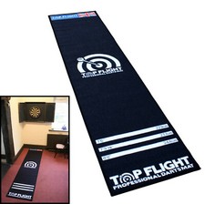 Darts Oche Mat Throwing Distance Marker Mat Soft Carpet Helps To Protect Floor