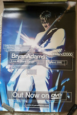 Bryan Adams - Live In Ireland - (DVD Launch) giant subway / billboard poster
