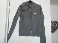 Hollister Men's Full Zip Hoodie Sweater Grey Size Small  j7