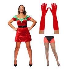 LADIES CHRISTMAS ELF DRESS