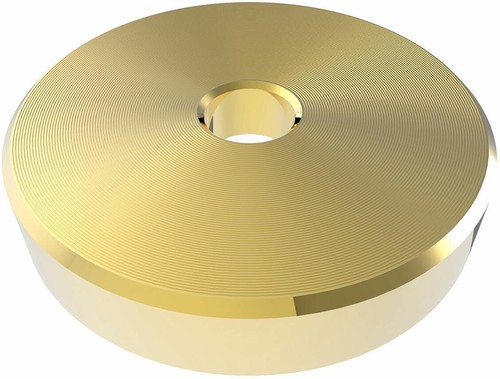 Zomo record adapter gold - 45,
