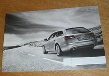 Audi A6 Brochure 2010 - 2.0 2.7 3.0 TDI TFSI Quattro S Line SE S6 Saloon & Avant