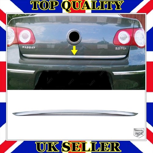 Chrome rear trunk lower - trunk,