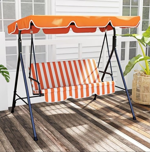 Seater outdoor garden swing - 3,