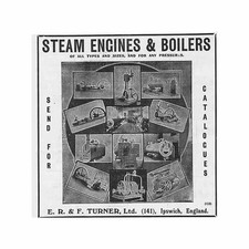 IPSWICH ER & F.Turner Steam