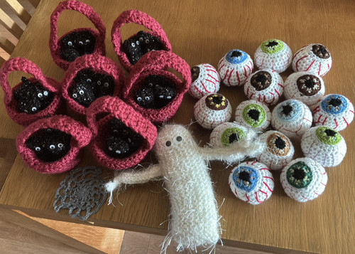 Hand made halloween - hand,