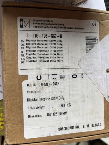 Worcester bosch digistat - worcester,