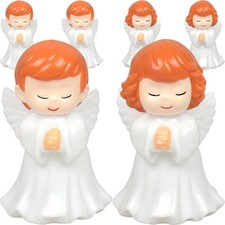 6Pcs Praying Angel Statues