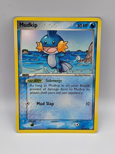 Pokémon tcg mudkip crystal - pokémon,