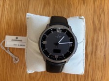 Junghans Mega Voyager radio controlled digital  wristwatch