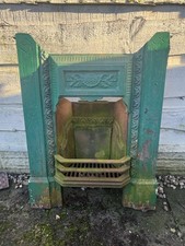 Beautiful cast iron fireplace