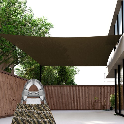 Shade sail w steel - sail, w/
