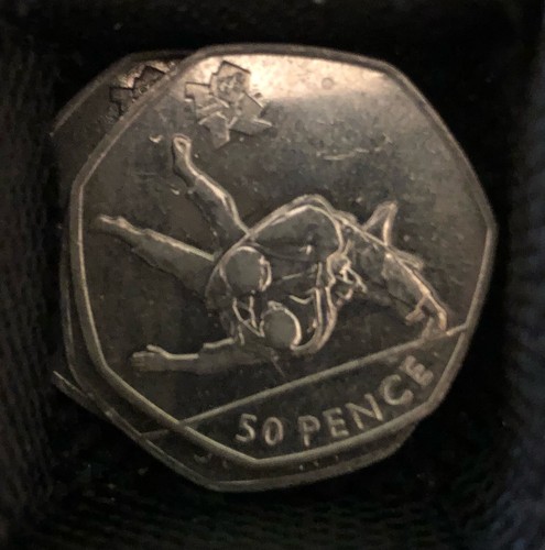 London olympic 2012 50p coins - olympic,