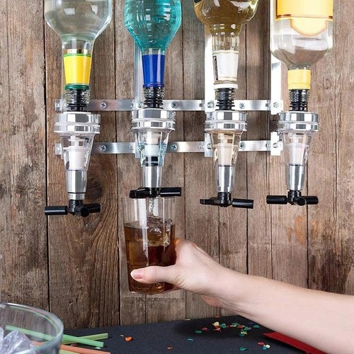 Optic bottle rack wall - 4,
