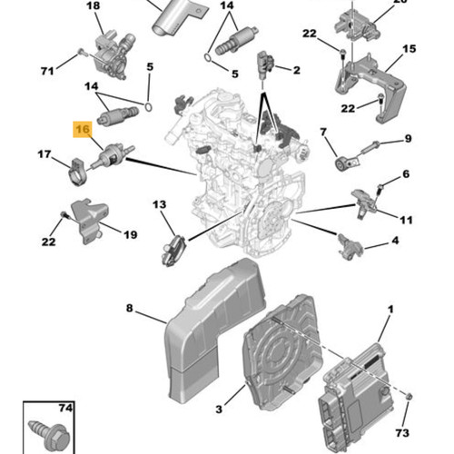 New genuine evap vacuum - oe,