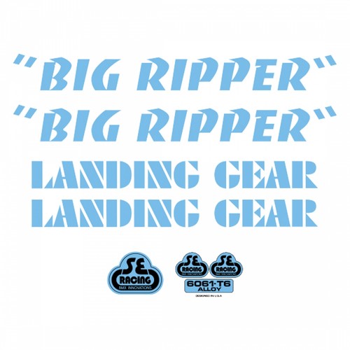 Bikes big ripper decal - bikes,