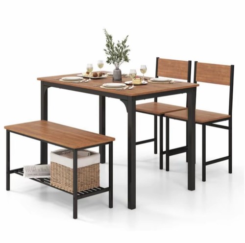 Piece dining table chairs - dining,