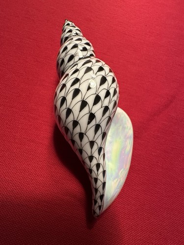 Herend handpainted fishnet sea