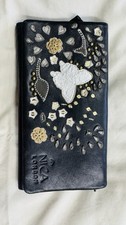 Nica London Purse With Butterfly Pattern On Cover