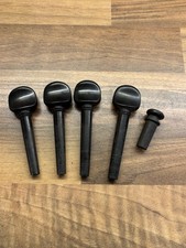 New Fine Violin  Peg Set and End Pin with Parisian Eye Decoration