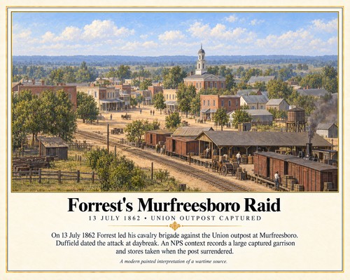 Forrest murfreesboro raid - forrest's,