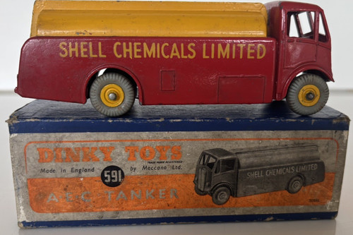 1952 dinky 591 aec tanker - 1952,