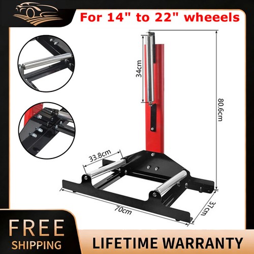 Portable wheel coating stand - portable,