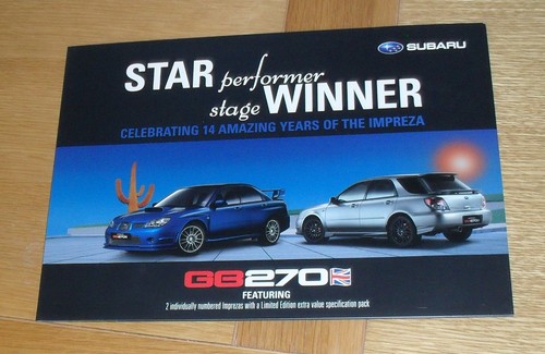 Subaru impreza gb270 - subaru,